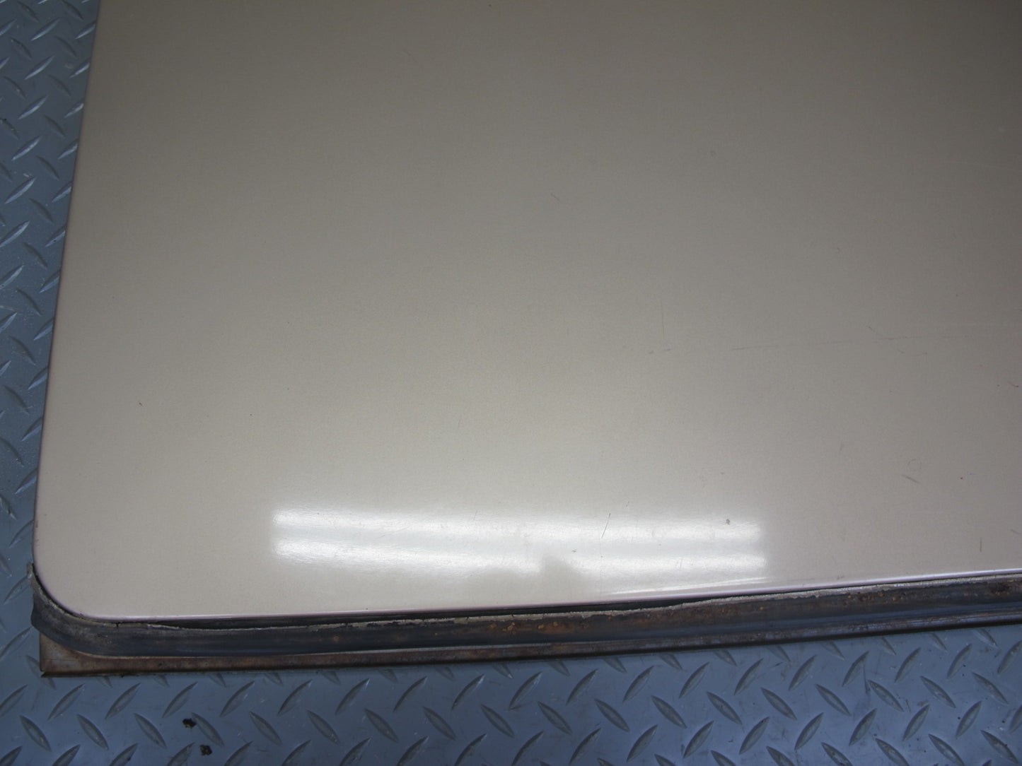 77-85 Mercedes W123 Sedan Sunroof Cover Panel Champagne OEM