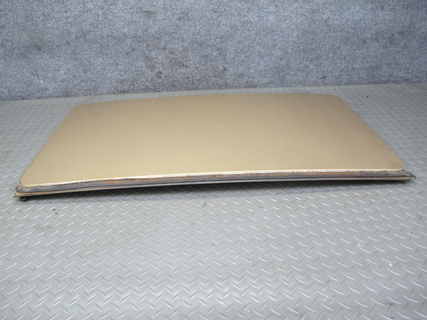 77-85 Mercedes W123 Sedan Sunroof Cover Panel Champagne OEM