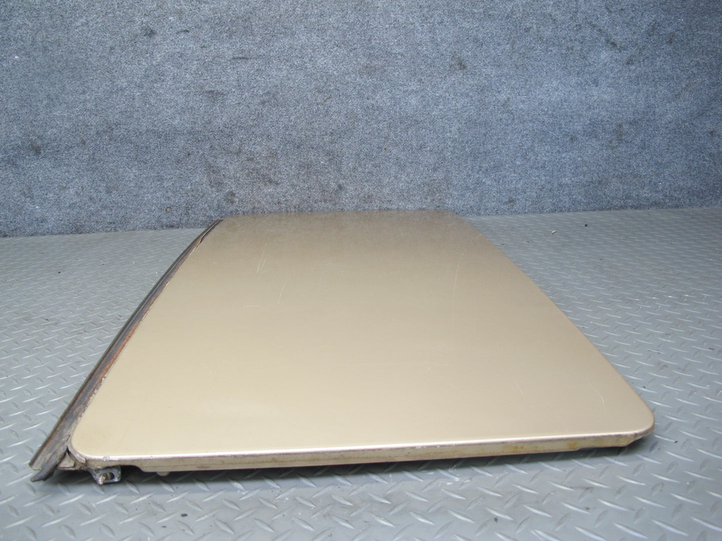 77-85 Mercedes W123 Sedan Sunroof Cover Panel Champagne OEM
