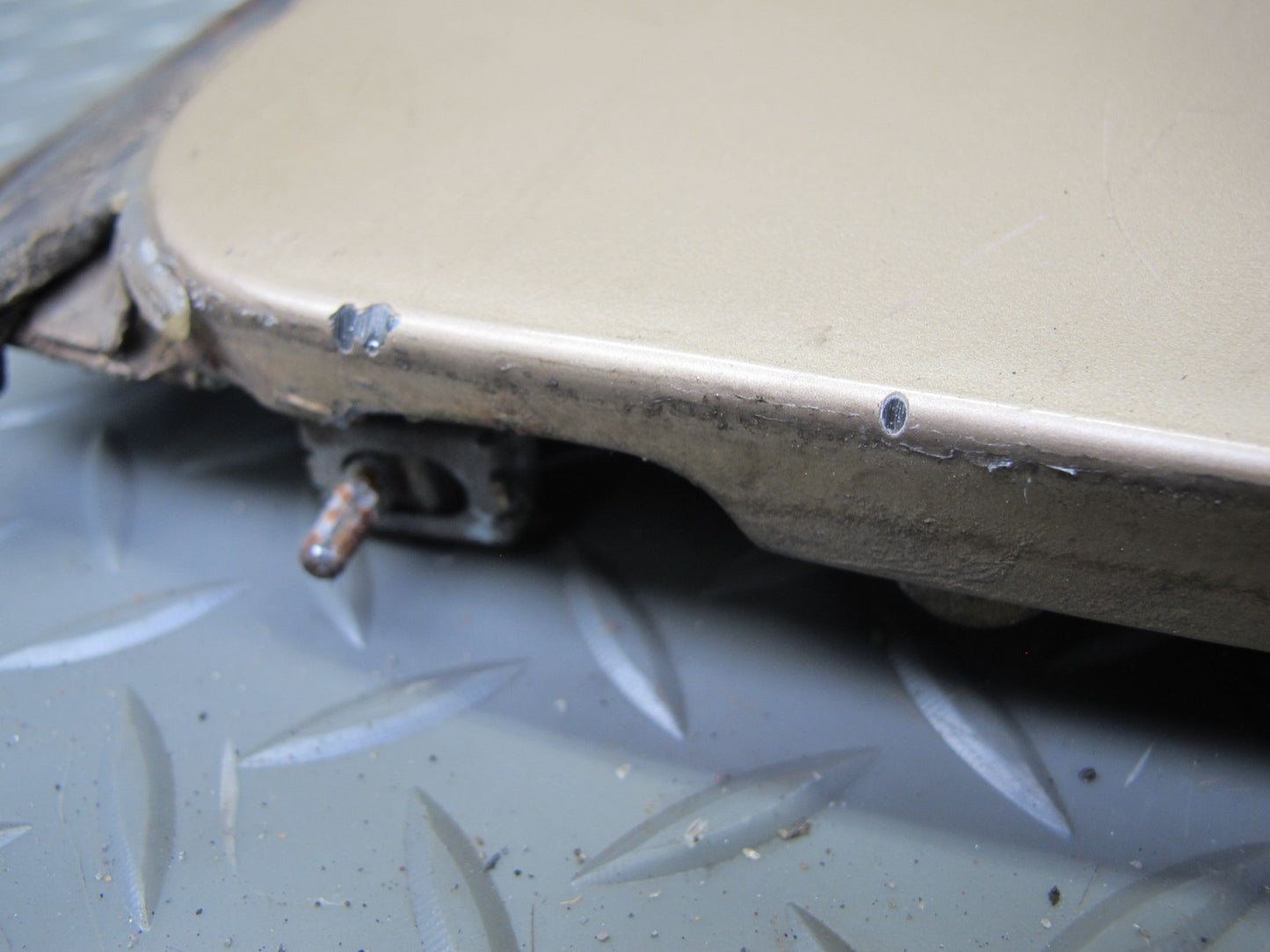 77-85 Mercedes W123 Sedan Sunroof Cover Panel Champagne OEM