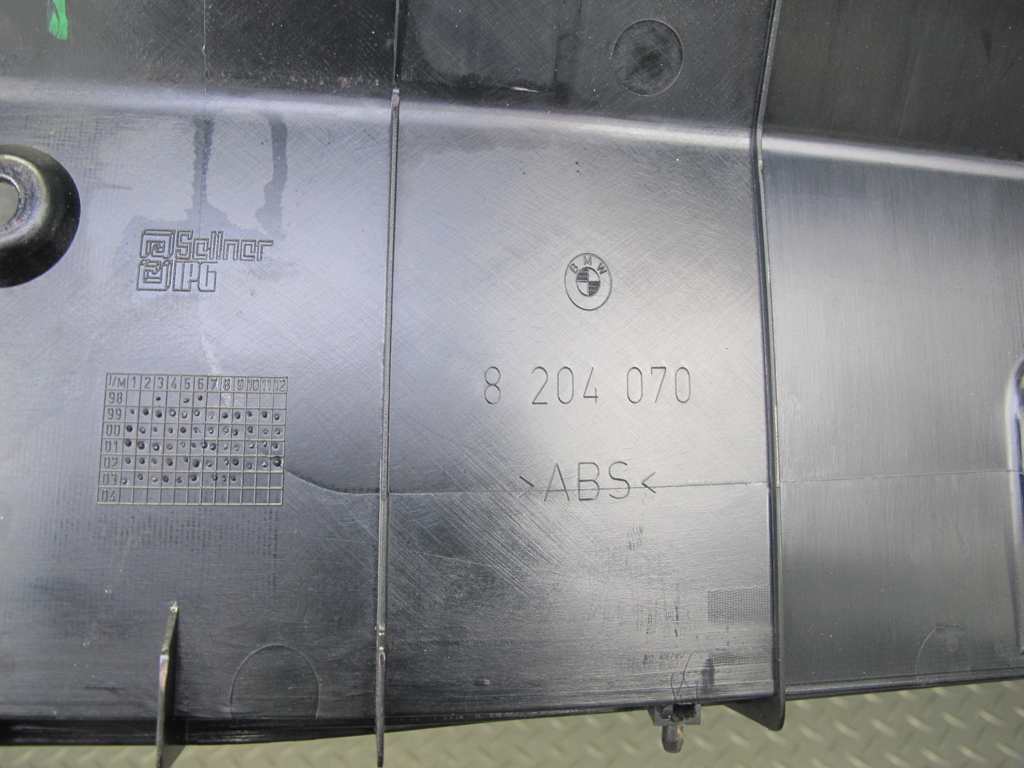 2001-2006 BMW E46 Coupe Convertible Rear Trunk Lock Latch Trim Cover Panel