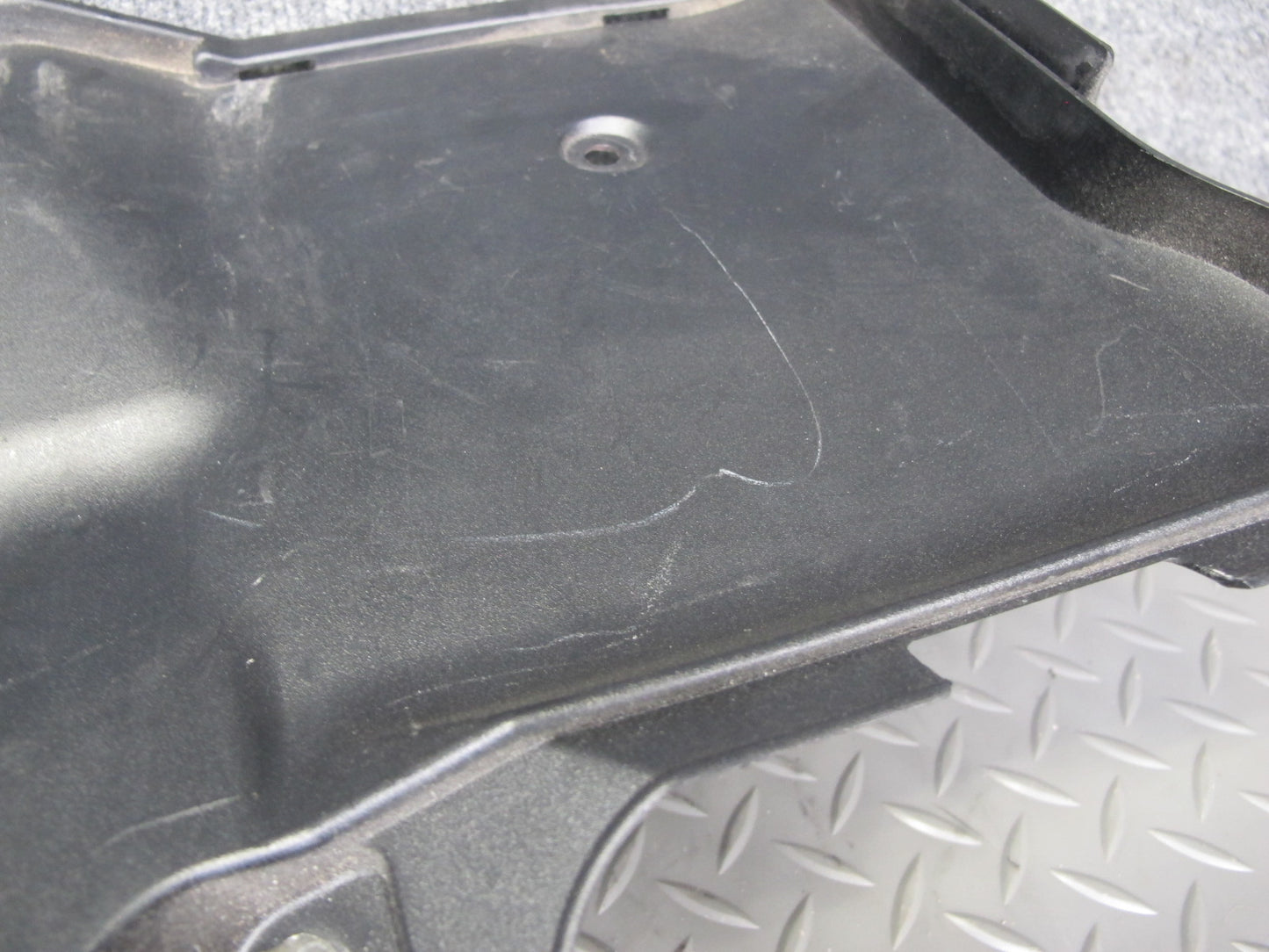 2001-2006 BMW E46 Coupe Convertible Rear Trunk Lock Latch Trim Cover Panel