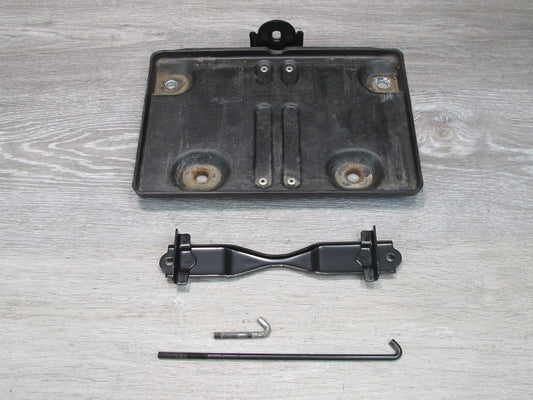 09-20 Nissan 370Z Z34 Battery Tray Holder w Brackets Set OEM