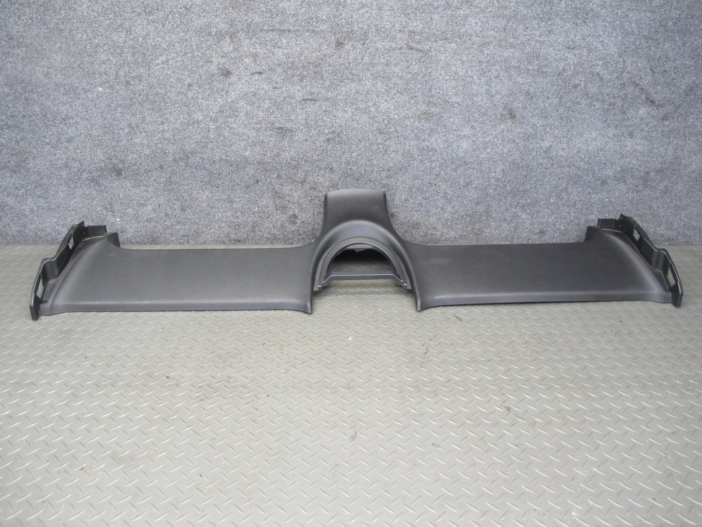 10-19 Nissan 370Z Z34 Convertible Rear Console Deck Trim Cover Panel Black OEM