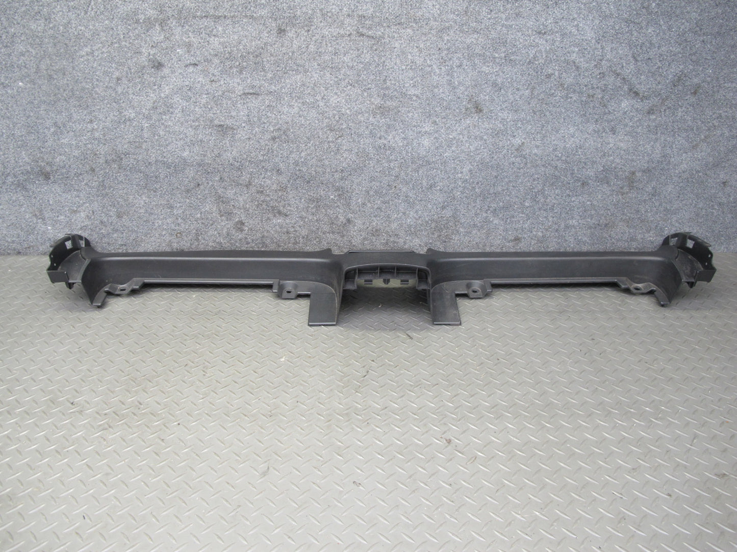 10-19 Nissan 370Z Z34 Convertible Rear Console Deck Trim Cover Panel Black OEM