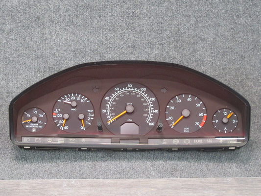 98-99 Mercedes W140 S500 Instrument Cluster Gauge Speedometer 1404407711 OEM