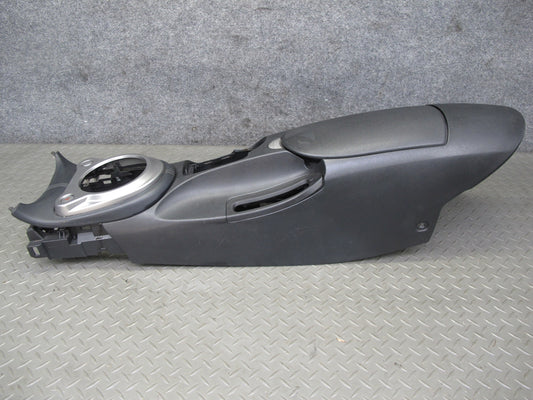 10-14 Nissan 370Z Z34 A/T Front Center Console Trim Cover Panel Black OEM