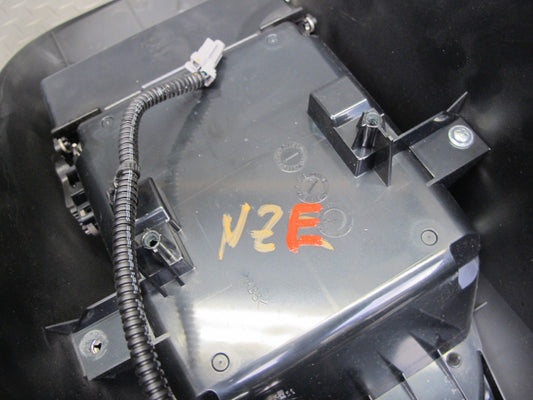 10-14 Nissan 370Z Z34 A/T Front Center Console Trim Cover Panel Black OEM