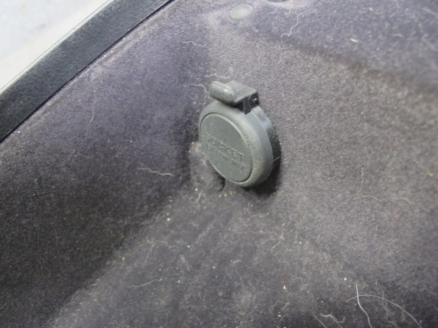 10-14 Nissan 370Z Z34 A/T Front Center Console Trim Cover Panel Black OEM