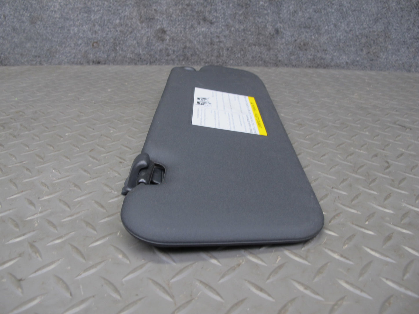 10-19 Nissan 370Z Z34 Convertible Set of 2 Front Right & Left Sunvisor Black OEM