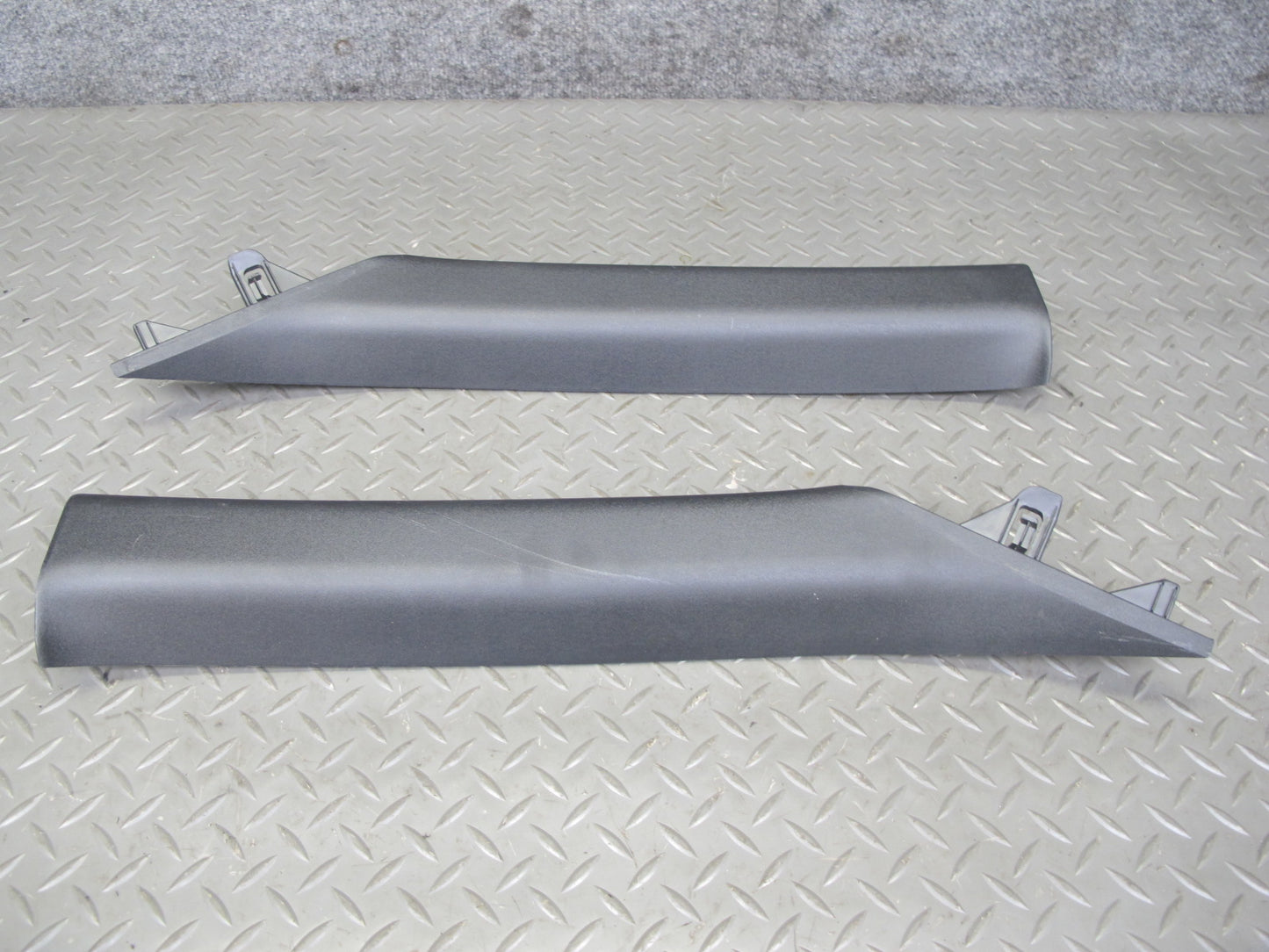 10-17 Nissan 370Z Z34 Convertible Set of 2 Front Left & Right A Pillar Trim OEM