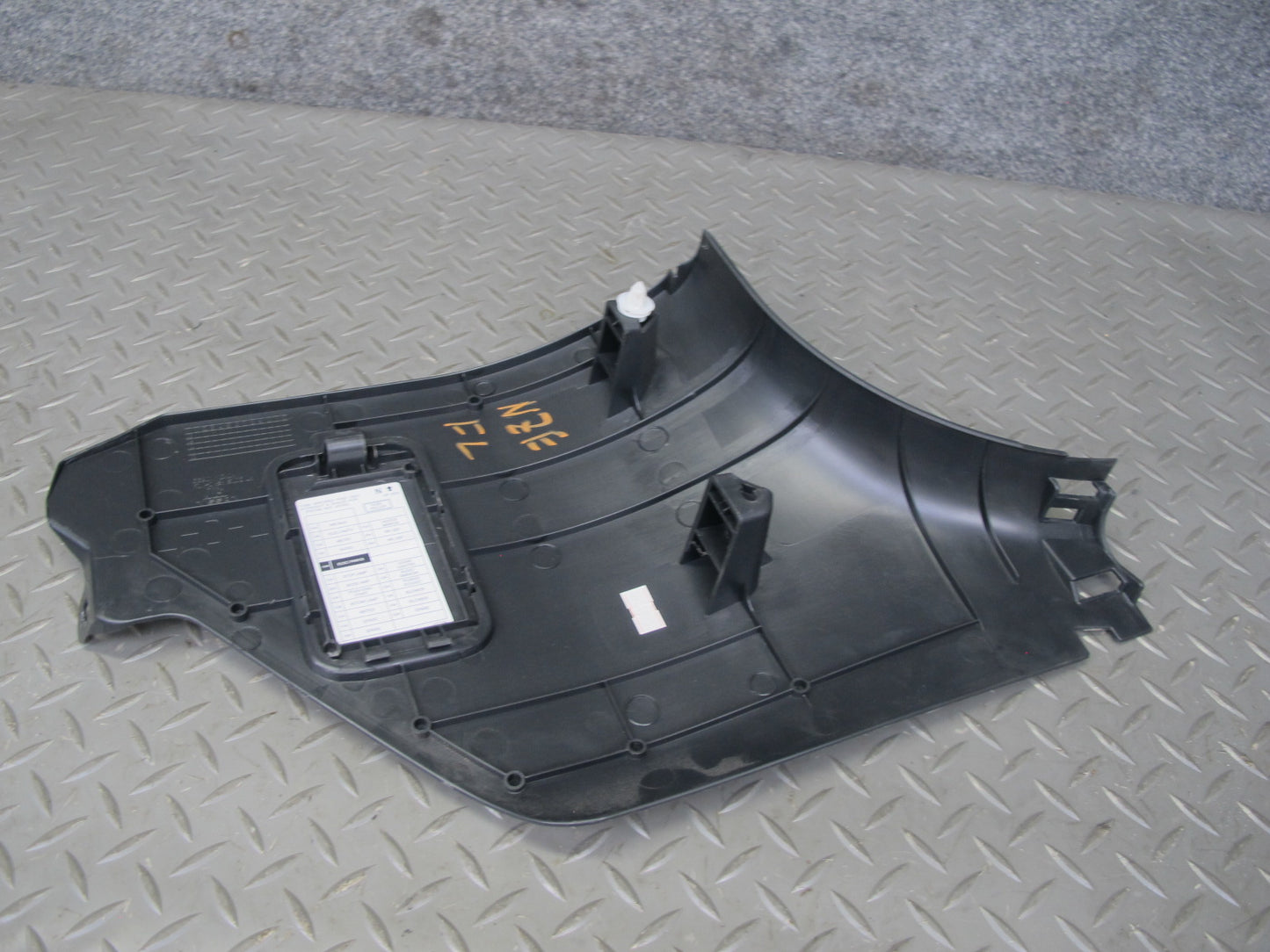 09-20 Nissan 370Z Z34 Set of 2 Front Right & Left Kick Trim Cover Panel OEM