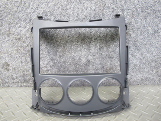 09-20 Nissan 370Z Z34 Dash Center Radio Climate Control Trim Cover Black OEM