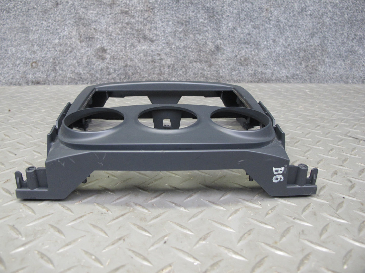 09-20 Nissan 370Z Z34 Dash Center Radio Climate Control Trim Cover Black OEM