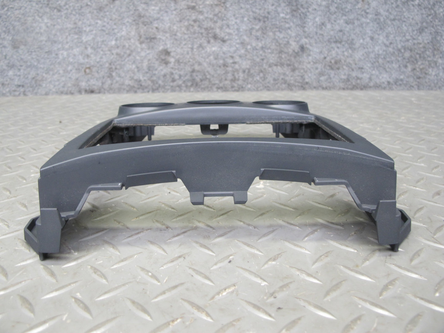 09-20 Nissan 370Z Z34 Dash Center Radio Climate Control Trim Cover Black OEM