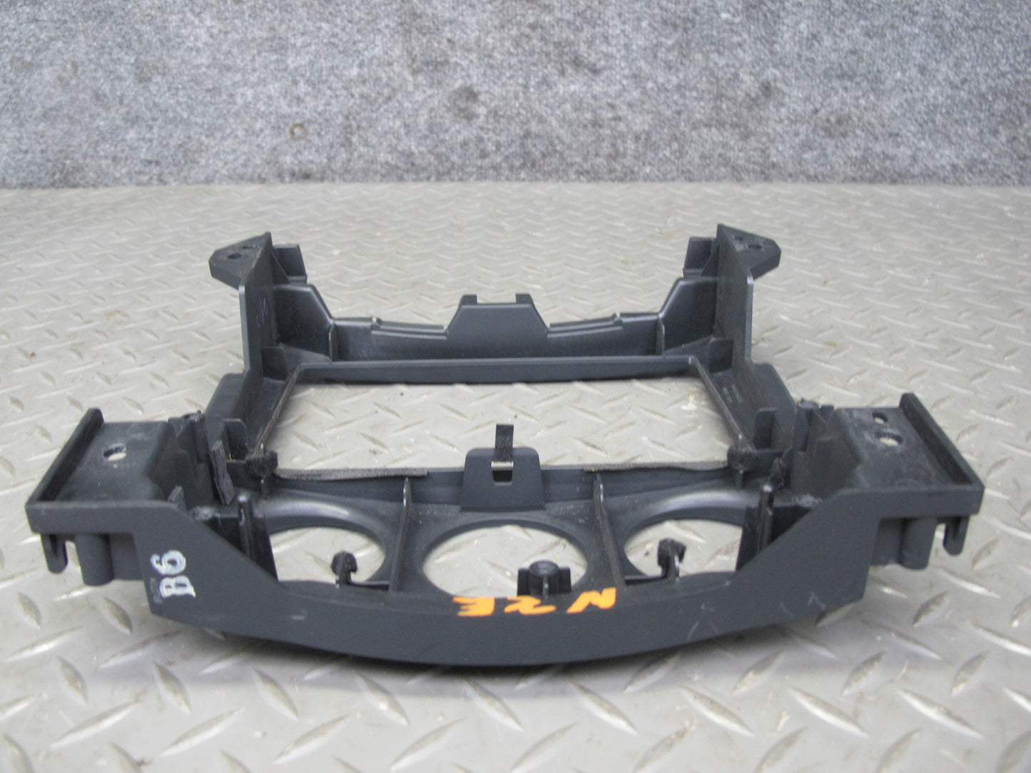 09-20 Nissan 370Z Z34 Dash Center Radio Climate Control Trim Cover Black OEM