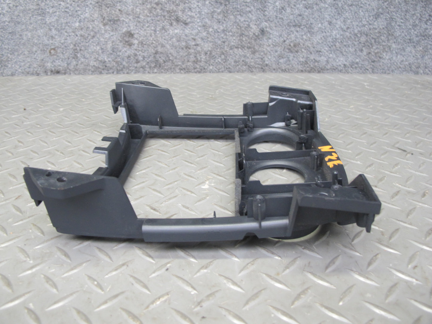 09-20 Nissan 370Z Z34 Dash Center Radio Climate Control Trim Cover Black OEM