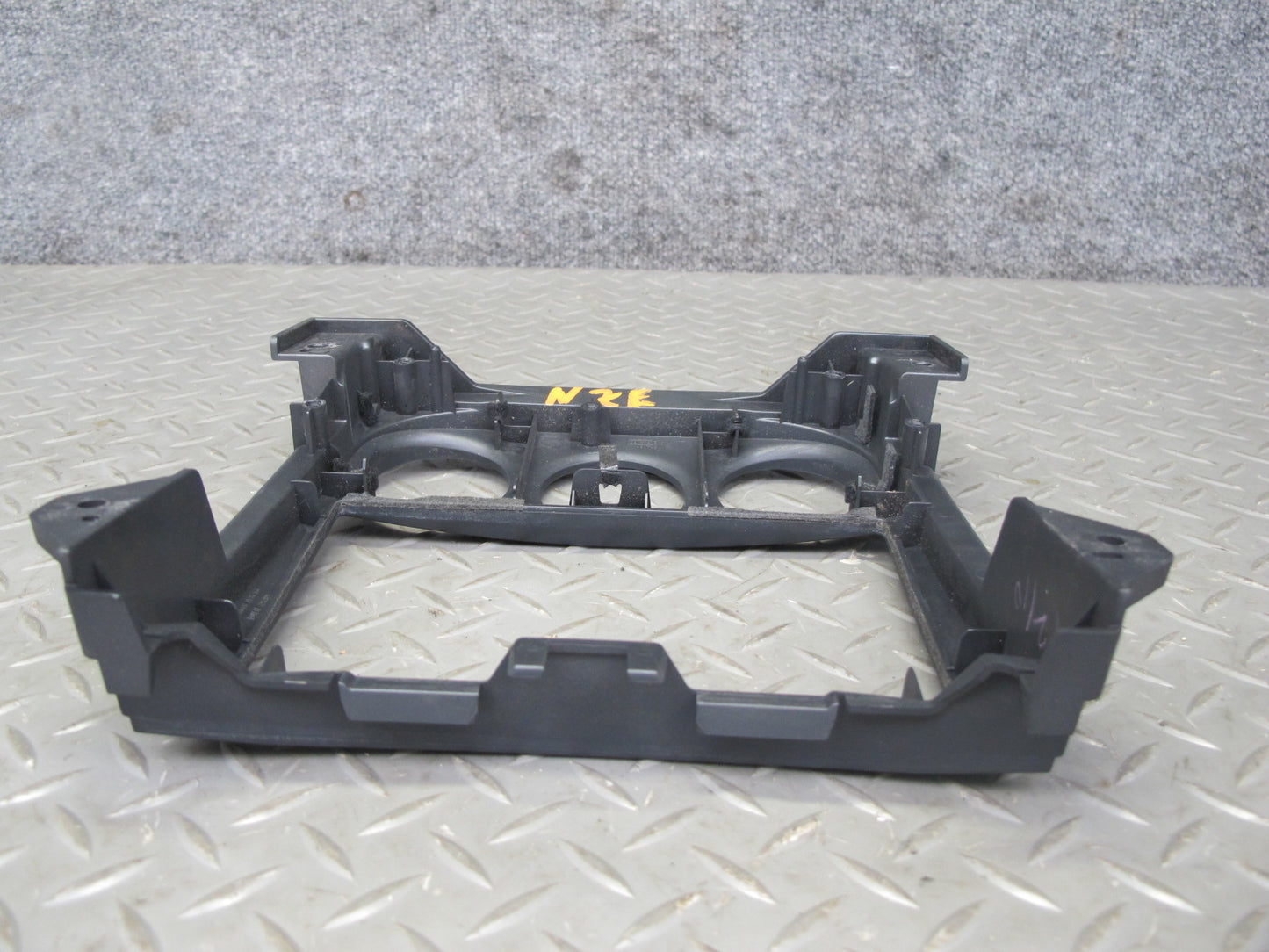 09-20 Nissan 370Z Z34 Dash Center Radio Climate Control Trim Cover Black OEM