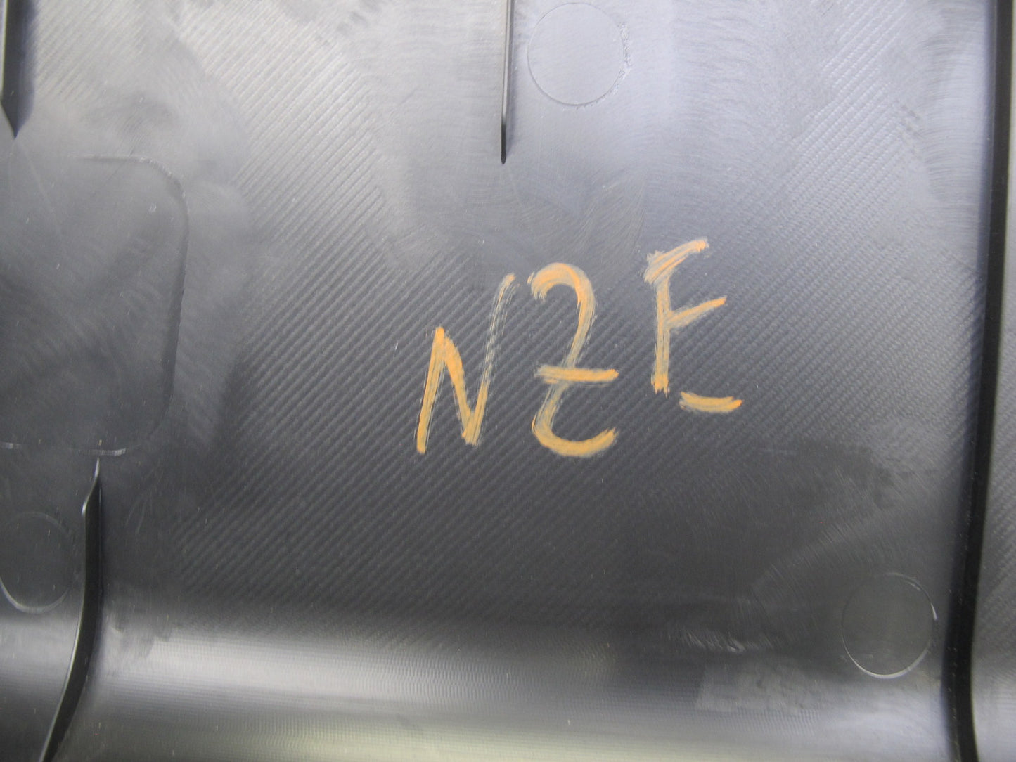 10-19 Nissan Z34 370Z Convertible Rear Trunk Scuff Sill Plate Trim Panel OEM