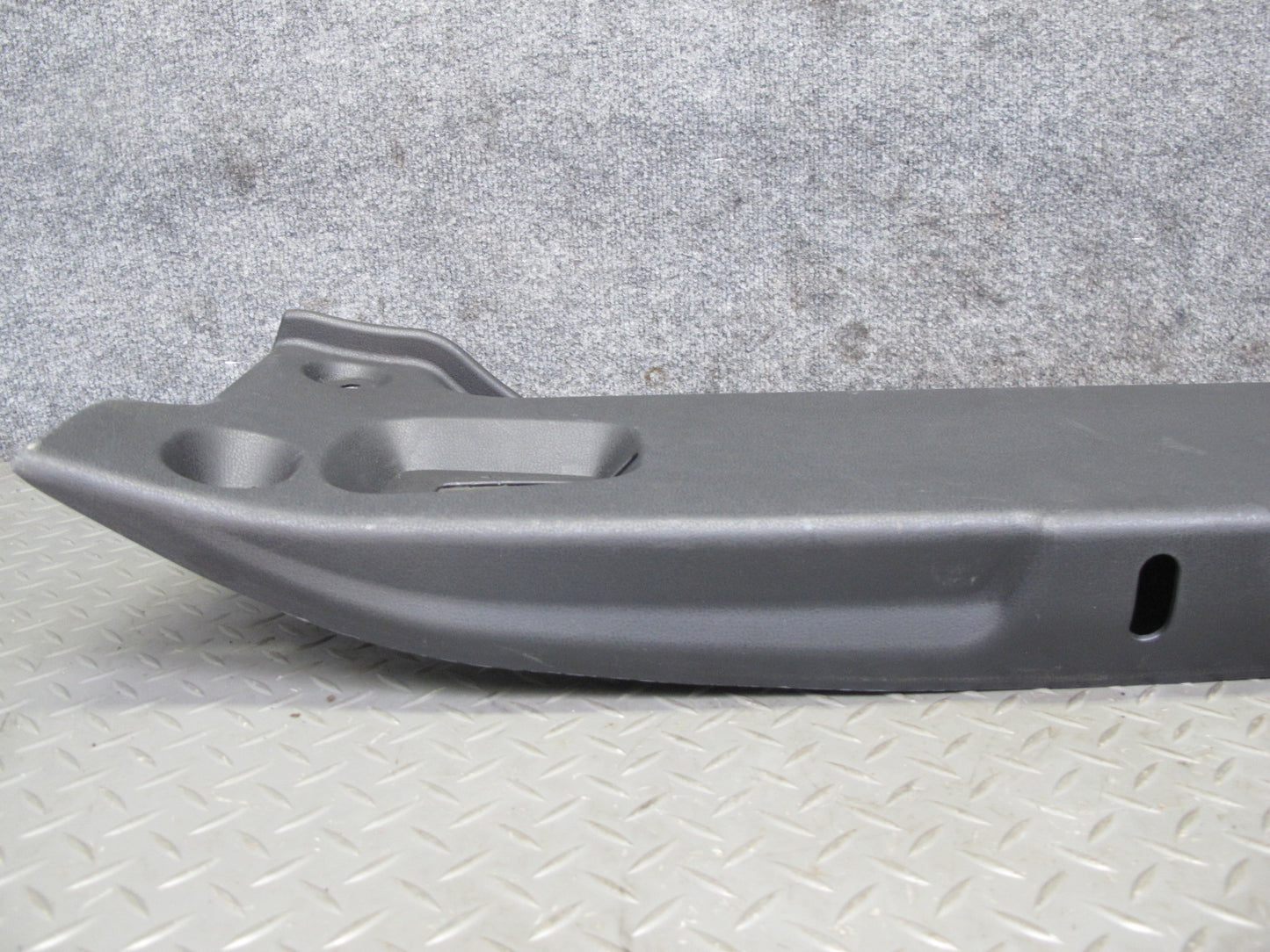 10-19 Nissan Z34 370Z Convertible Rear Trunk Scuff Sill Plate Trim Panel OEM