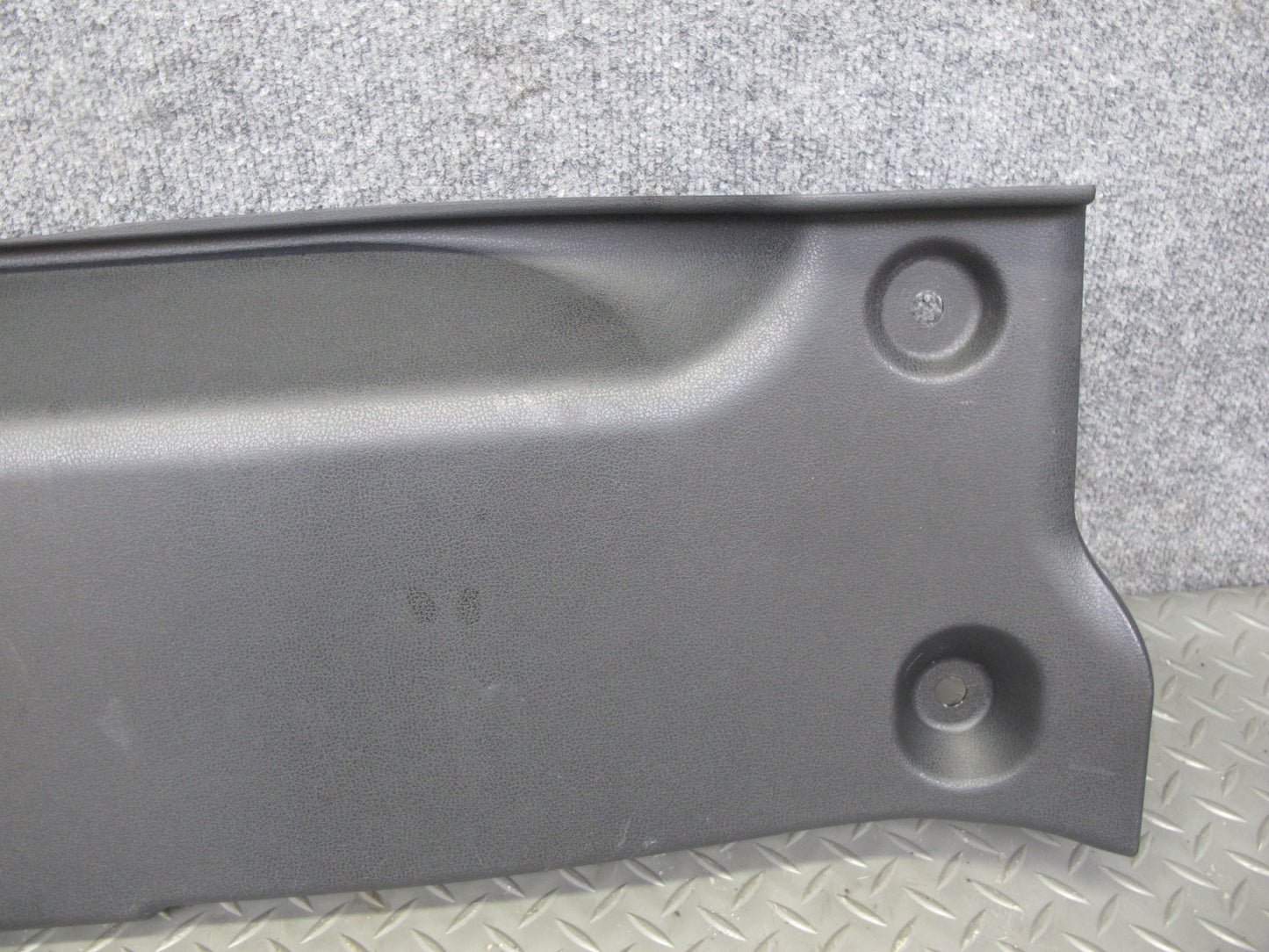 10-19 Nissan Z34 370Z Convertible Rear Trunk Scuff Sill Plate Trim Panel OEM