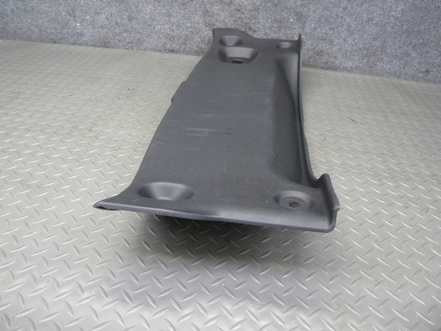 10-19 Nissan Z34 370Z Convertible Rear Trunk Scuff Sill Plate Trim Panel OEM