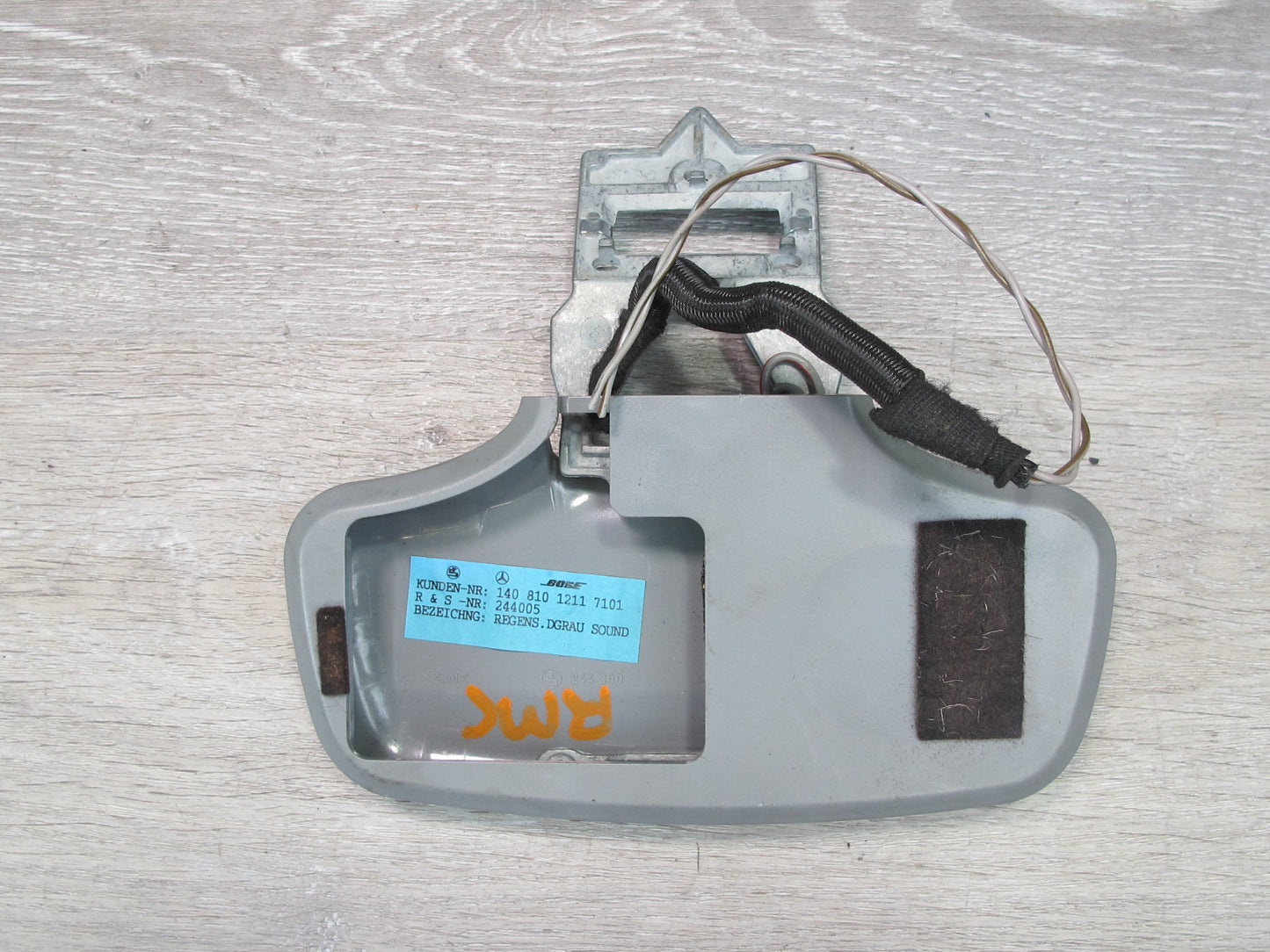 94-99 Mercedes W140 Overhead Console Bose Phone Speaker 1408101211 OEM