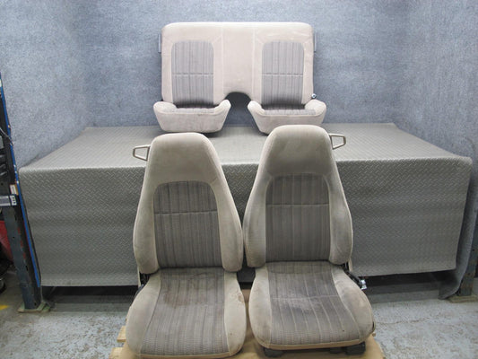 1998 Chevrolet Camaro Z28 Coupe Front & Rear Cloth Seat Set OEM
