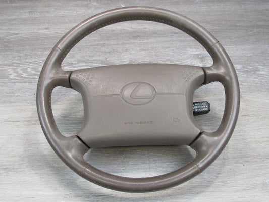 92-96 LEXUS SC300 SC400 FRONT LEFT DRIVER SIDE STEERING WHEEL W/ SRS AIRBAG OEM
