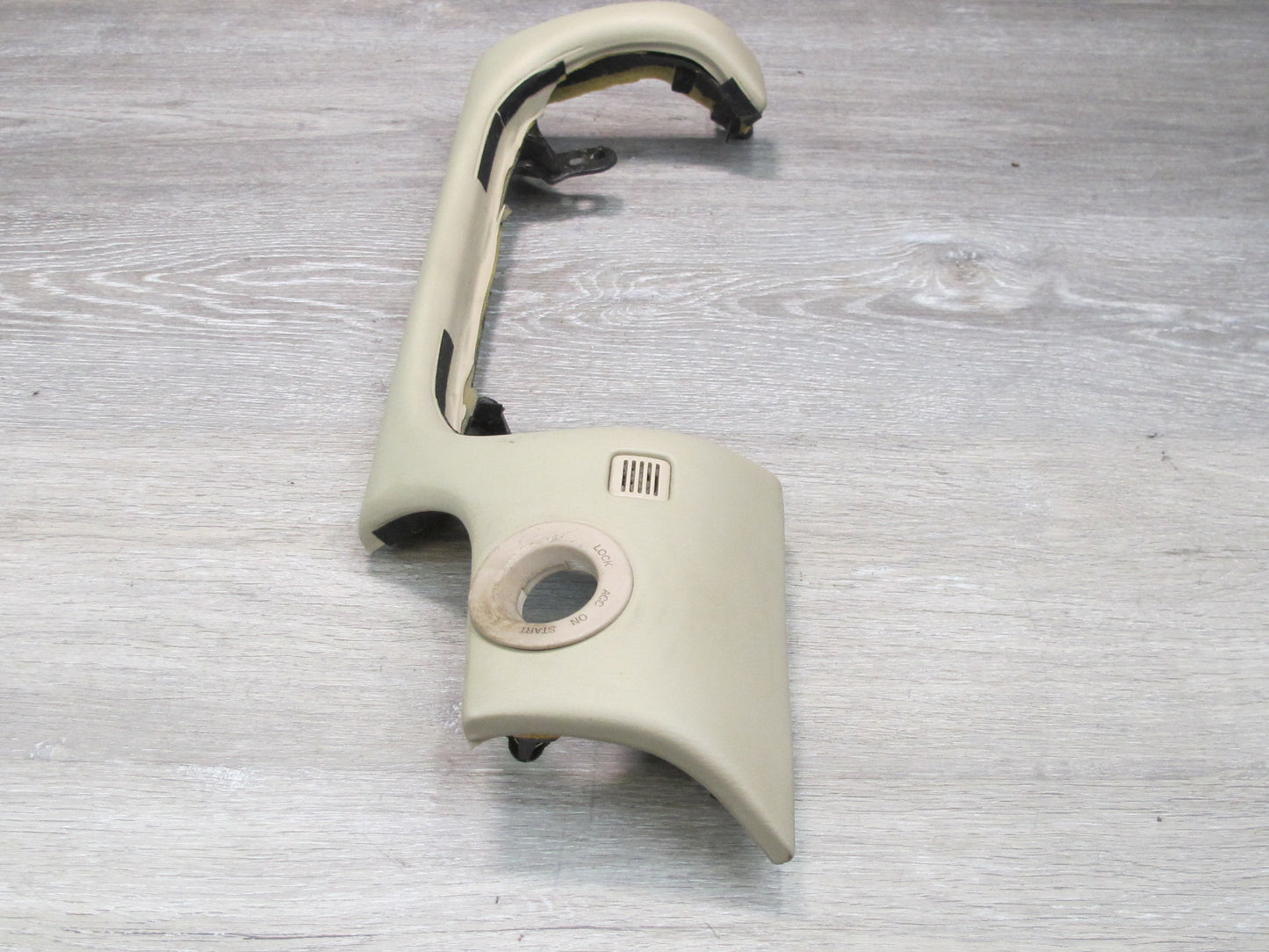 92-00 Lexus UZZ30L SC300 SC400 Dash Left Ignition Switch Trim Cover Ivory OEM