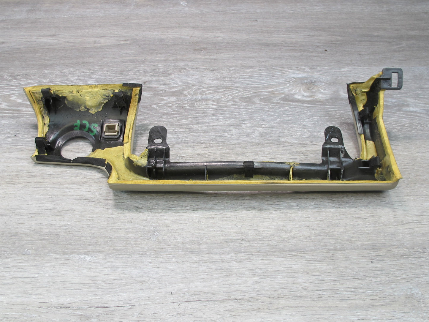 92-00 Lexus UZZ30L SC300 SC400 Dash Left Ignition Switch Trim Cover Ivory OEM