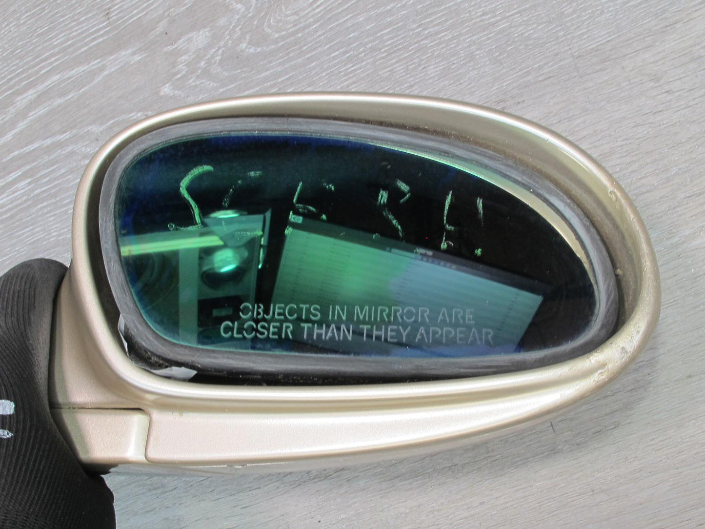 96-00 Lexus UZZ30L SC300 SC400 Right Door Side View Heated Power Mirror OEM