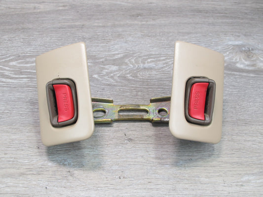 92-00  LEXUS SC300 SC400 REAR RIGHT & LEFT SIDE SEATBELT BUCKLE SET OEM