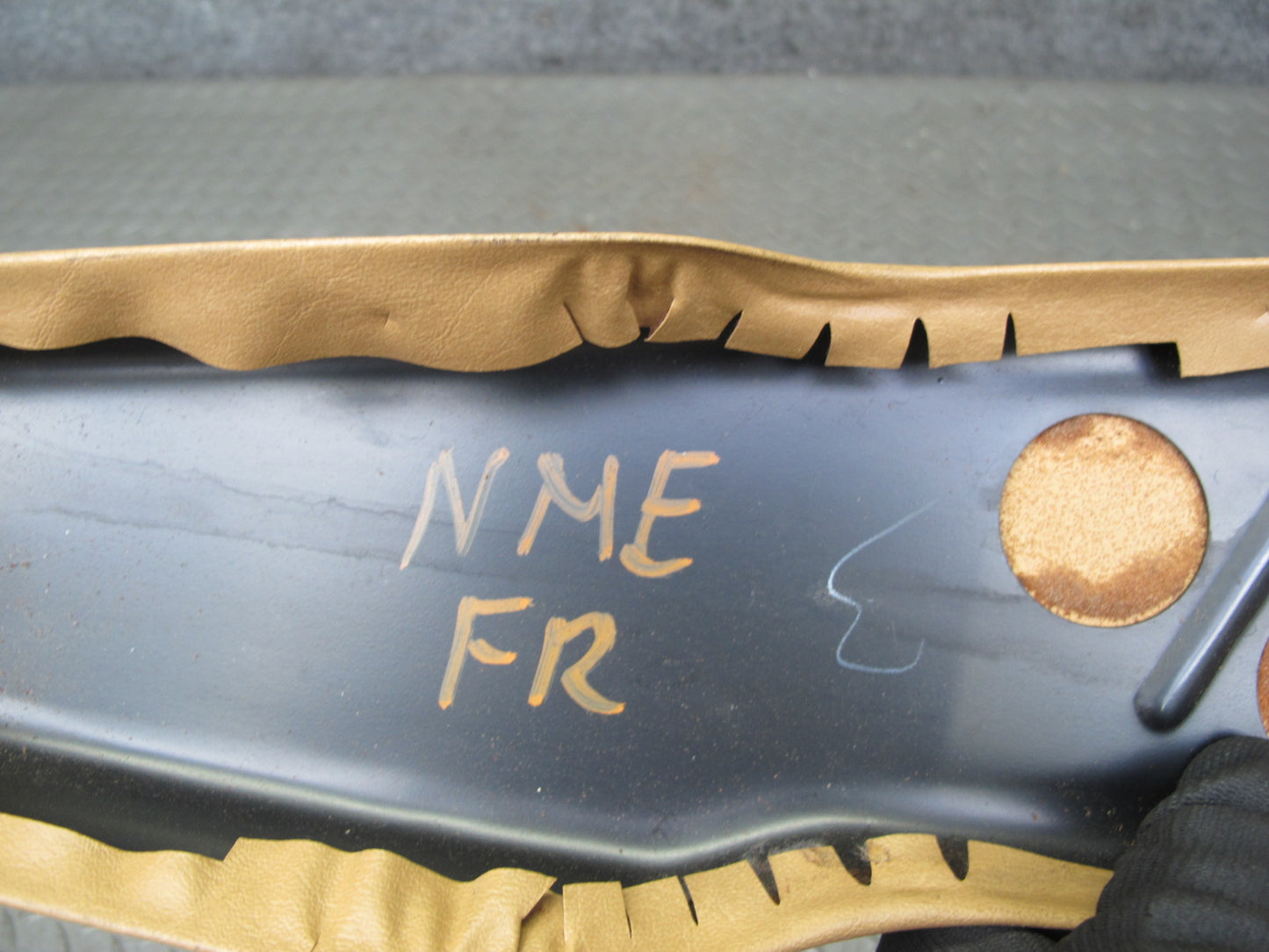 77-85 Mercedes W123 Sedan Set of 2 Left & Right B Pillar Upper Trim Panel OEM