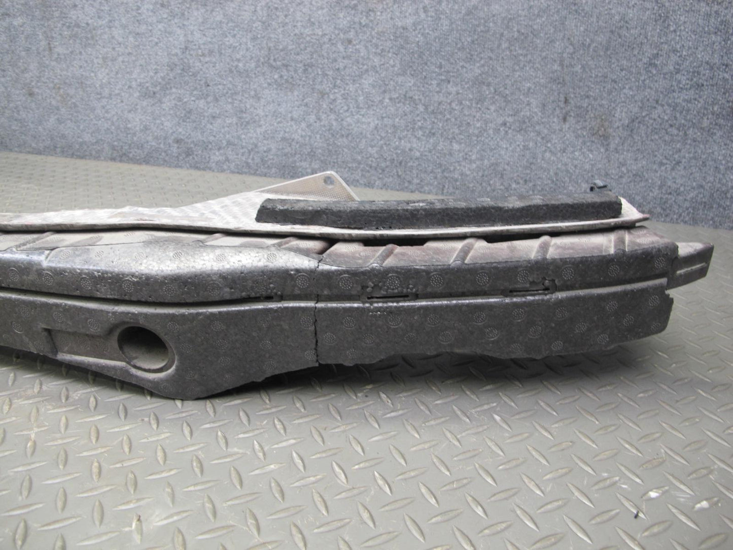 2001-2006 BMW E46 M3 Front Bumper Carbon Reinforcement Bar w Foam & Horns