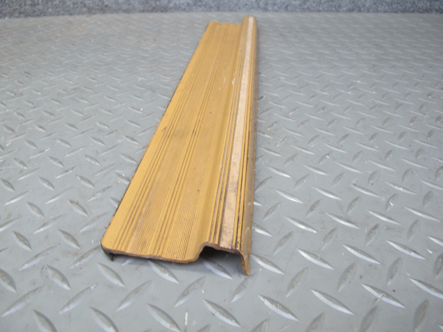 81-85 Mercedes W123 Set of 2 Rear Left & Right Door Scuff Sill Plate Trim Panel