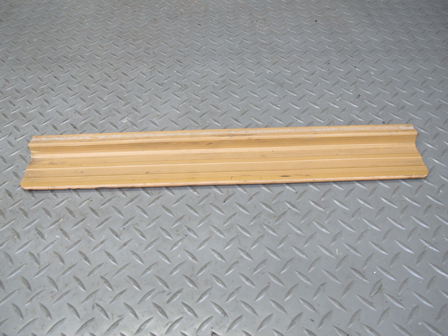 81-85 Mercedes W123 Set of 2 Rear Left & Right Door Scuff Sill Plate Trim Panel