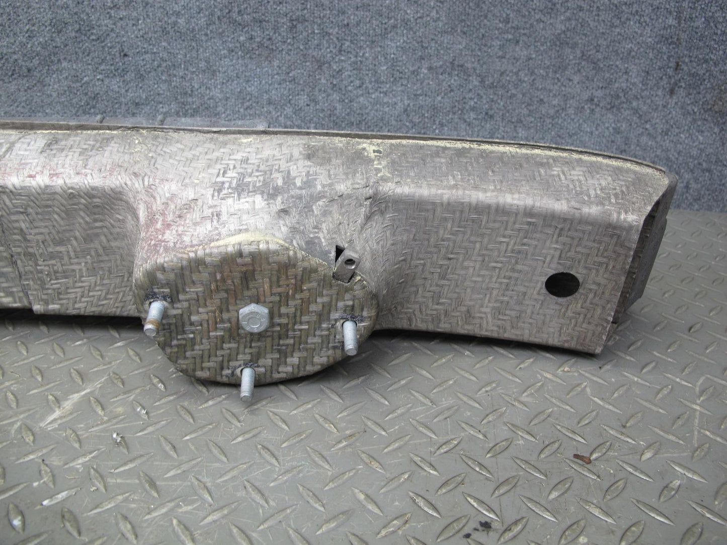 2001-2006 BMW E46 M3 Rear Bumper Carbon Impact Reinforcement Bar w Foam