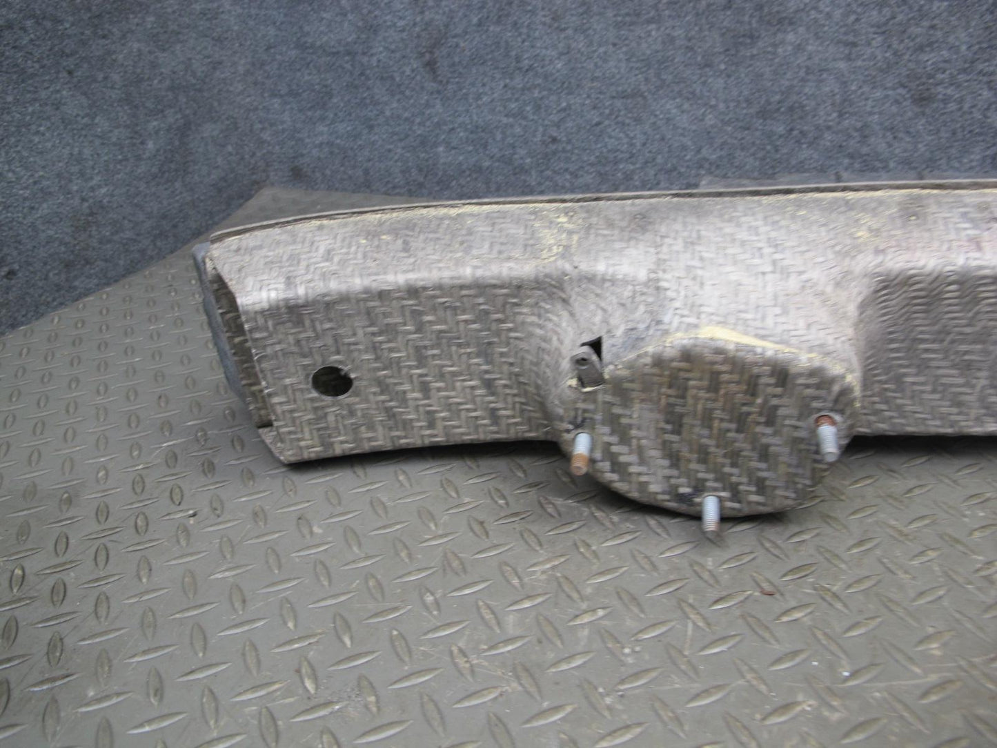 2001-2006 BMW E46 M3 Rear Bumper Carbon Impact Reinforcement Bar w Foam