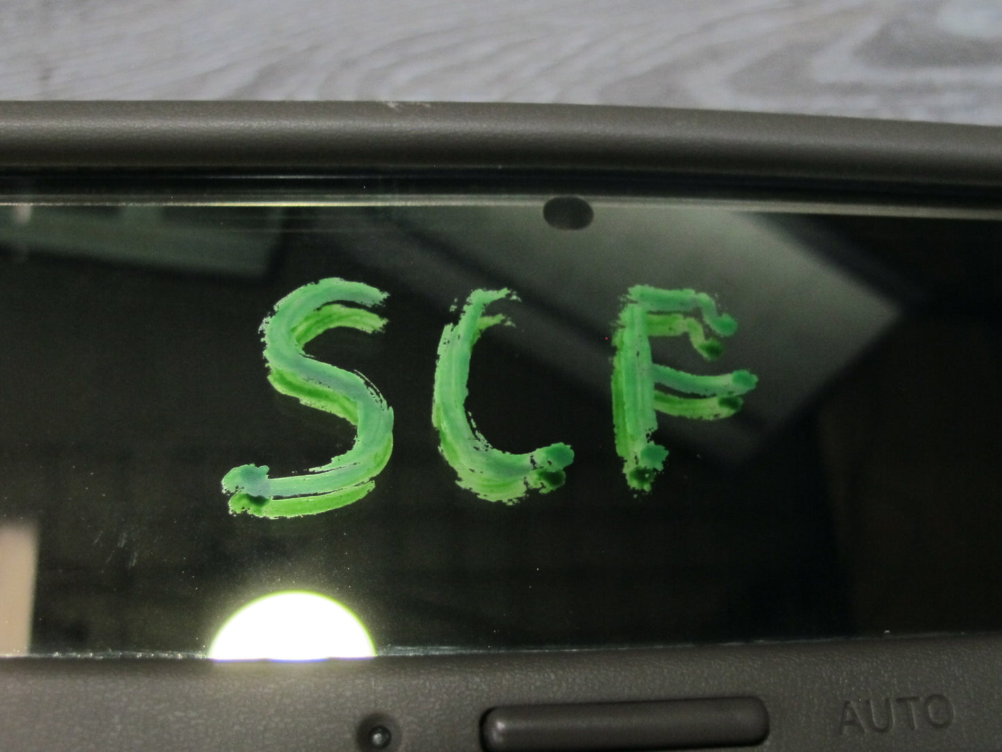 96-00 Lexus UZZ30L SC300 SC400 Auto Dimming Interior Rear View Mirror Brown OEM