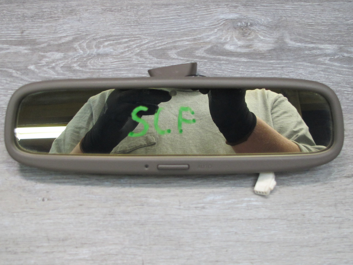 96-00 Lexus UZZ30L SC300 SC400 Auto Dimming Interior Rear View Mirror Brown OEM