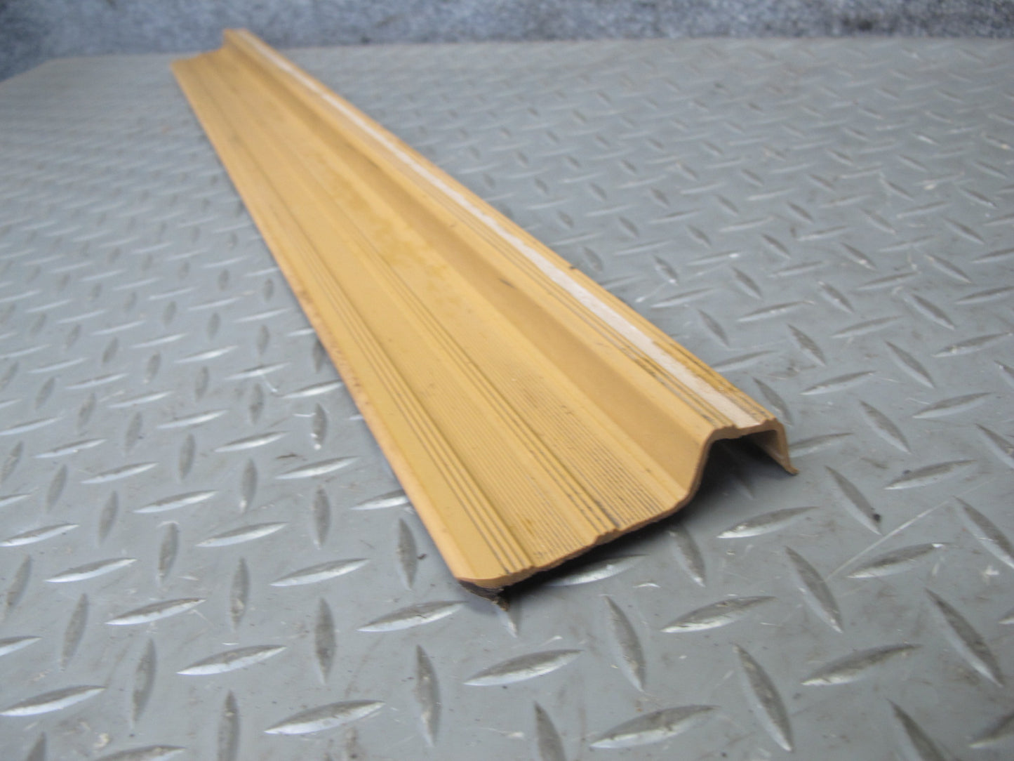 77-85 Mercedes W123 Set of 4 Front & Rear Door Scuff Sill Plate Trim Panel