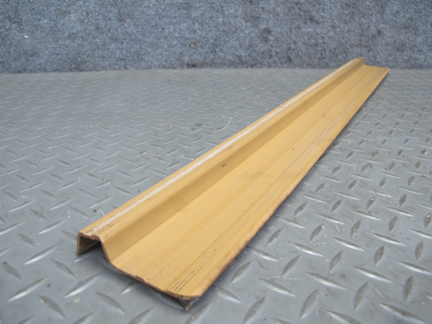 77-85 Mercedes W123 Set of 4 Front & Rear Door Scuff Sill Plate Trim Panel