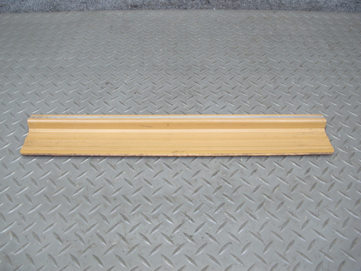 77-85 Mercedes W123 Set of 4 Front & Rear Door Scuff Sill Plate Trim Panel