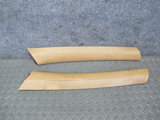 77-85 Mercedes W123 Set of 2 Front Interior A Pillar Trim Cover Panel OEM