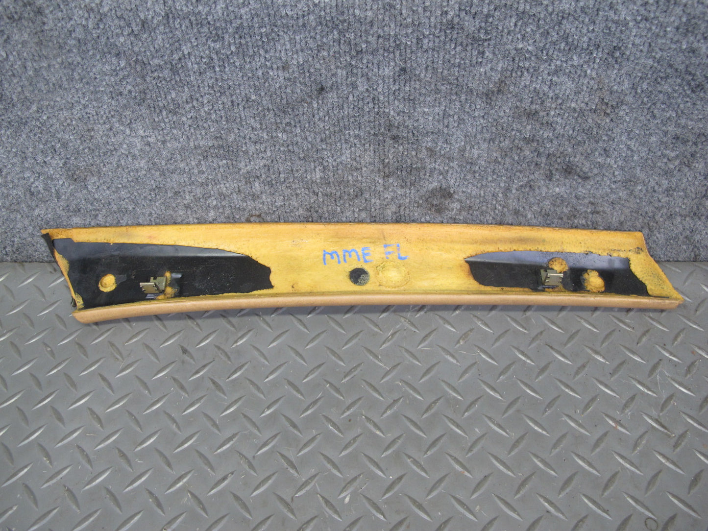 77-85 Mercedes W123 Set of 2 Front Interior A Pillar Trim Cover Panel OEM