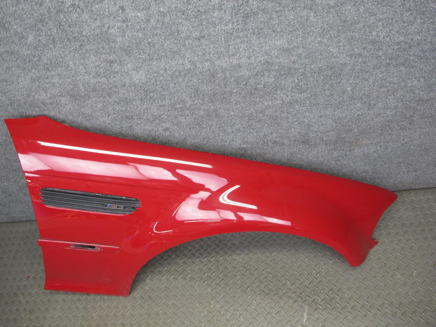 2001-2006 BMW E46 M3 Coupe Front Right Fender Shell Cover Panel RED
