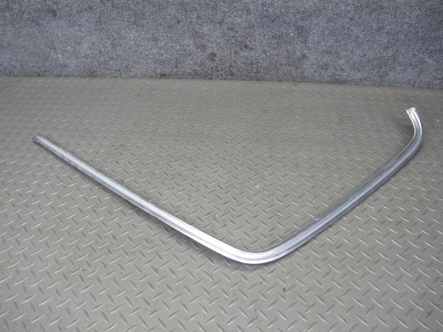 77-85 Mercedes W123 Sedan Rear Window Chrome Trim Molding Set
