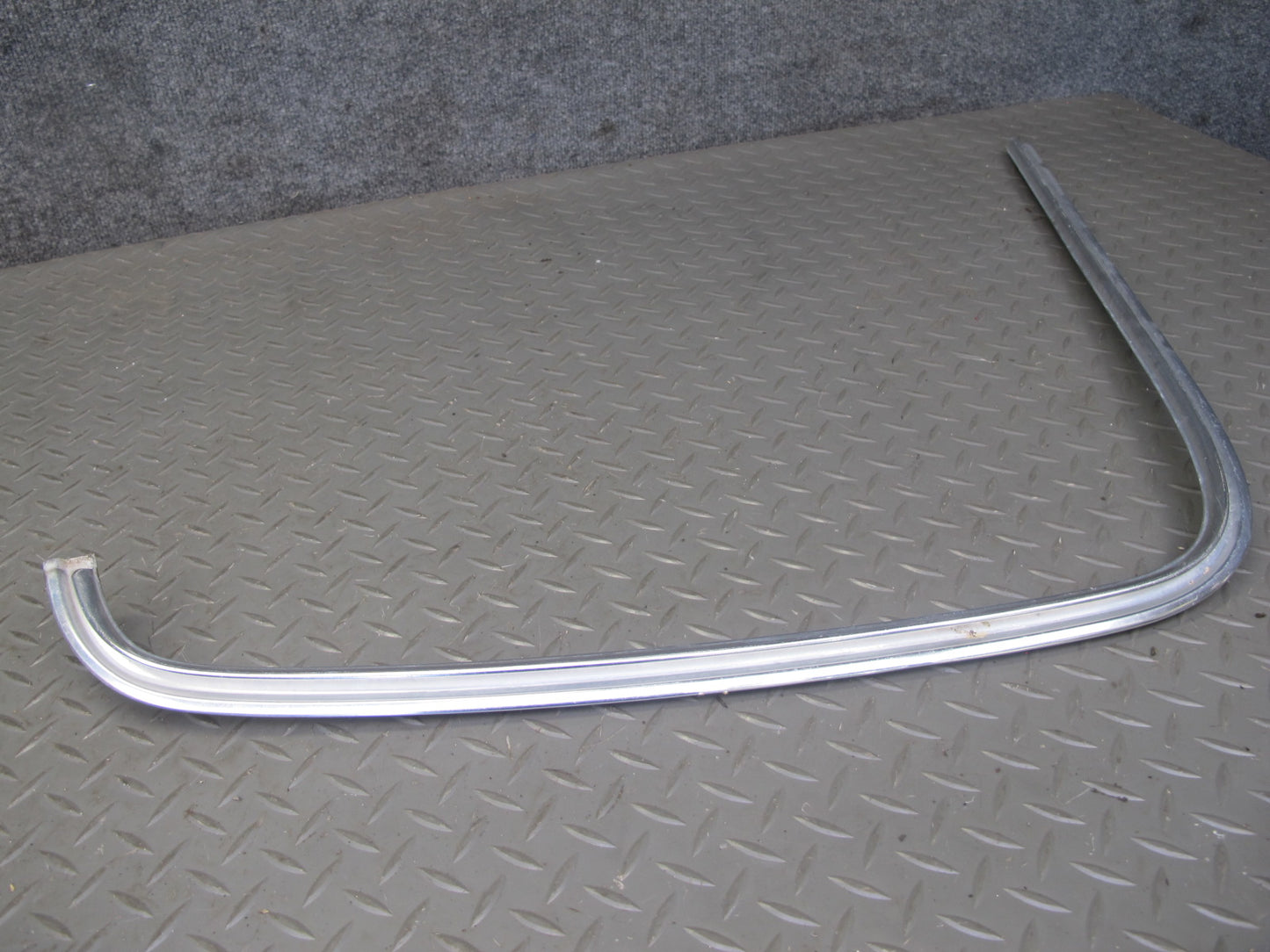 77-85 Mercedes W123 Sedan Rear Window Chrome Trim Molding Set