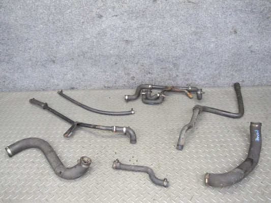 82-85 Mercedes W123 300D M617 617.952 Engine Cooling  Hose Pipe Line Set OEM
